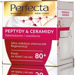 Perfecta Peptydy & Ceramidy 80+ Krem silna redukcja zmarszczek i regeneracja 7324417 5900525064233