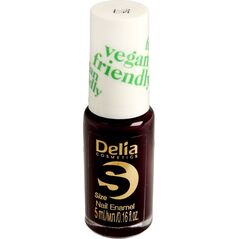 Delia Delia Cosmetics Vegan Friendly Emalia do paznokci Size S nr 225 Black Berry 5ml 7325159 5901350479940
