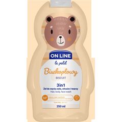 On Line Le Petit żel do mycia 3w1 dla dzieci Biszkoptowy 7326196 5903116742688