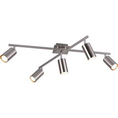 Lampa sufitowa Trio Satynowa lampa podsufitowa do jadalni Trio MARLEY 612400507 7339648 4017807411638