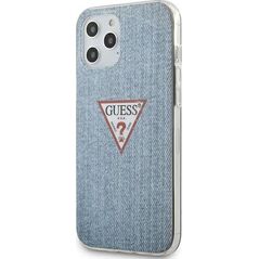 Guess Guess GUHCP12LPCUJULLB iPhone 12 6,7 Pro Max niebieski/light blue hardcase Jeans Collection 7342801 3700740481868