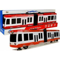 Lean Sport Autobus Przegubowy z Napędem Frykcyjnym Czerwony 7345150 1818912677178