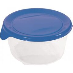 Curver Pojemnik Fresh Go Okrągły 0,5l Niebieski Curver 7435514 3253920563019