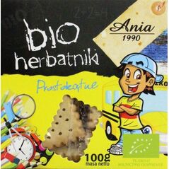 Bio Ania HERBATNIKI PROSTOKĄTNE BIO 100 g - BIO ANIA 7439880 5903453005422