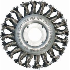 Abraboro Szczotka tarczowa 115 mm/M14 ABRABORO - drut splatany 0,5 mm 7464982 5999082024828