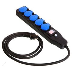 AS Schwabe PRZEDŁUŻACZ NEOPREN 2 MB 5 GNIAZD 7465202 4011160386251