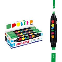 Grand Marker Poster GR-1712 zielony (6szt) GRAND 7468277 5903364280147