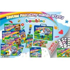 Bambino Zestaw plastyczny małego artysty 7475222 5903235005527