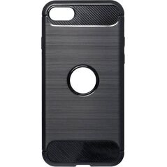 Partner Tele.com Futerał Forcell CARBON do IPHONE SE 2020 czarny 7498165 5903396058585