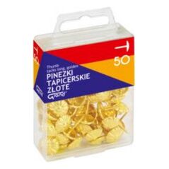 Grand Pinezki tapicerskie złote 15mm 50 szt. 7501287 5903364247294
