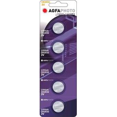 Agfa Bateria Lithium Extreme CR2032 5 szt. 7539132 4250175803203