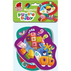 Roter Kafer Miękkie magnetyczne puzzle Lew i Hipopotam 7547122 4820234760855