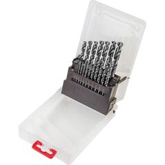 Wiertło Verto Wiertła do metalu (Wiertła do metalu HSS-G, 1.0-10.0 mm, zestaw 19 szt.) 7563217 5902062025456