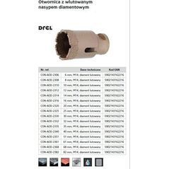 Drel DREL KORONA M14 Z NASYPEM DIAMENTOWYM LUTOWANYM 32mm CON-AOD-2332 7598233 5902143165408