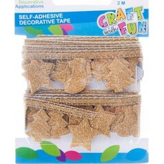 Craft with Fun CF OZDOBA BN TASMA SPRZYL REKAW 2M/3,5CM 12/288 7615650 5908275110828