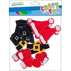Craft with Fun CF OZDOBA BN FILC MIKOLAJE SPRZYL 24SZT 12/288 7615695 5908275110552