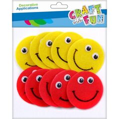 Craft with Fun CF OZDOBA DEK FILC BUZKA SPRZYL 10SZT PBH 12/288 7615702 5908275111412