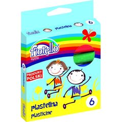Fiorello PLASTELINA 6 KOLORÓW FIORELLO 7678144 5903364242770
