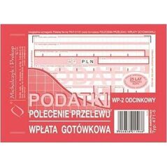Michalczyk & Prokop PODATKI - PRZELEW/WPŁATA 4-ODCINKI A6 (O+3K) MICHALCZYK I PROKOP 7703063 5906858011944