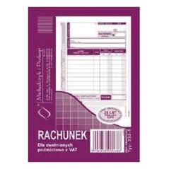 Michalczyk & Prokop RACHUNEK DLA ZWOLNIONYCH Z VAT A6 WIELOKOPIA MICHALCZYK I PROKOP A6 7703066 5906858003581