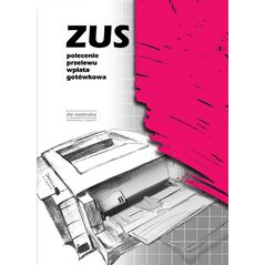 Michalczyk & Prokop ZUS POLECENIE PRZELEWU 500 ARK. A4 2-ODCINKI (OFFSET) MICHALCZYK I PROKOP 7703067 5906858010831