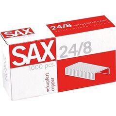 SAX Zszywki r 24/8 1000szt. 7703864 9002219030145