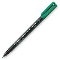 Staedtler Cienkopis Lumocolor S, Zielony 7704494 4007817308738