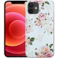 Crong Crong Flower Case etui na iPhone 12 Mini (wzór 02) 7718166 5907731986656
