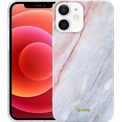 Crong Crong Marble Case etui na iPhone 12 Mini (różowy) 7718173 5907731986724
