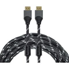 Kabel Libox HDMI - HDMI 5m czarny (LB0195-5) 7732840 5902689077036