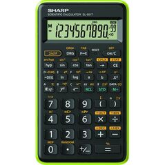Kalkulator Sharp SHARP CALCULATOR SCIENTIFIC BLISTER EL501TBGR 7740458 4974019138091