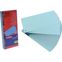 Herlitz Przekładki do segregatora 1/3 A4 100szt HERLITZ 7836190 4008110314754