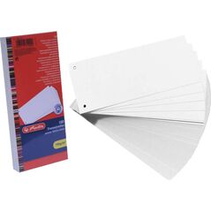 Herlitz Przekładki do segregatora 1/3 A4 100szt HERLITZ 7836191 4008110314990