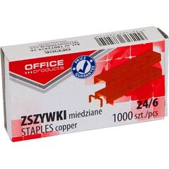 Office Products Zszywki 24/6 miedziane 1000 sztuk 7919838 5901503685150