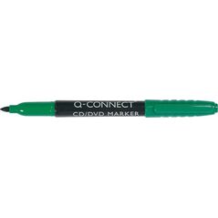 Q-Connect Marker do płyt CD/DVD 1mm (linia), zielony 7922362 5705831023031