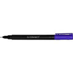 Q-Connect Marker do płyt CD/DVD Q-CONNECT, S, 0,4mm (linia), niebieski 7922363 5705831133181