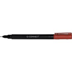 Q-Connect Marker do płyt CD/DVD Q-CONNECT, S, 0,4mm (linia), czerwony 7922364 5705831133198