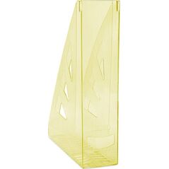 Office Products Pojemnik na dokumenty OFFICE PRODUCTS, ażurowy, A4, transparentny żółty 7922639 5901503693988