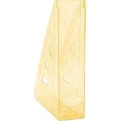 Office Products Pojemnik na dokumenty OFFICE PRODUCTS, ażurowy, A4, transparentny pomarańczowy 7922640 5901503694015