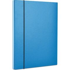 Office Products Teczka-pudełko z gumką OFFICE PRODUCTS, PP, A4/40, niebieska 7922782 5901503698679