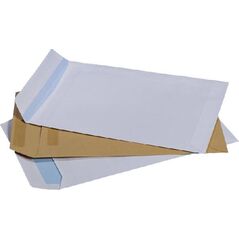 Herlitz Koperty B5 sk (samoklejące) brązowe 50 szt. 7925679 5903792313615