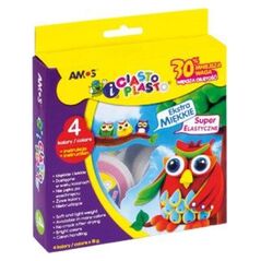 Biurfol Masa plastyczna Amos 4 kolory 18g 7925717 8802946500864