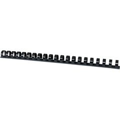 Office Products Grzbiety do bindowania OFFICE PRODUCTS, A4, 16mm (145 kartek), 100 szt., czarne 8012302 5901503684184