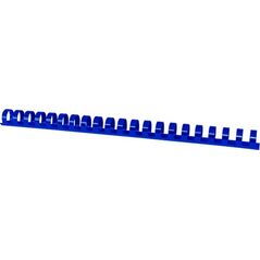 Office Products Grzbiety do bindowania OFFICE PRODUCTS, A4, 16mm (145 kartek), 100 szt., niebieskie 8012303 5901503684160