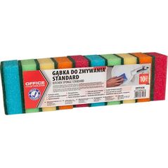 Office Products Gąbka do zmywania OFFICE PRODUCTS Standard, 10szt., mix kolorów 8012327 5901503674185