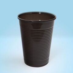 Office Products Kubek plastikowy OFFICE PRODUCTS, termiczny, 200ml, 100 szt., brązowy 8012350 5901503669167