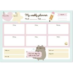 Pusheen Planner tygodniowy z kolekcji Foodie 8012622 8435497252632