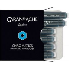 Caran d`Arche Naboje Chromatics turkusowe 6 sztuk 8012897 7630002329903