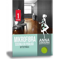 Anna Zaradna Mikrofibra ściereczka do podłogi ANNA ZARADNA, 1 szt., zielony 8013461 5903936012619