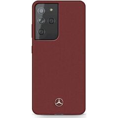 Mercedes Mercedes MEHCS21LSILRE S21 Ultra G998 czerwony/red hardcase Silicone Line 8075502 3700740497913